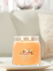Yankee Candle Orange Signature Medium Jar Scented Candle Mango Ice Cream - Image 4 of 4