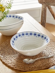 Sophie Conran Set of 4 White Cereal Bowls - Image 1 of 6