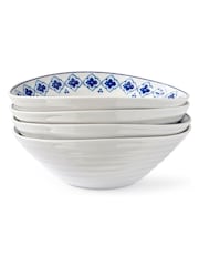 Sophie Conran Set of 4 White Cereal Bowls - Image 2 of 6