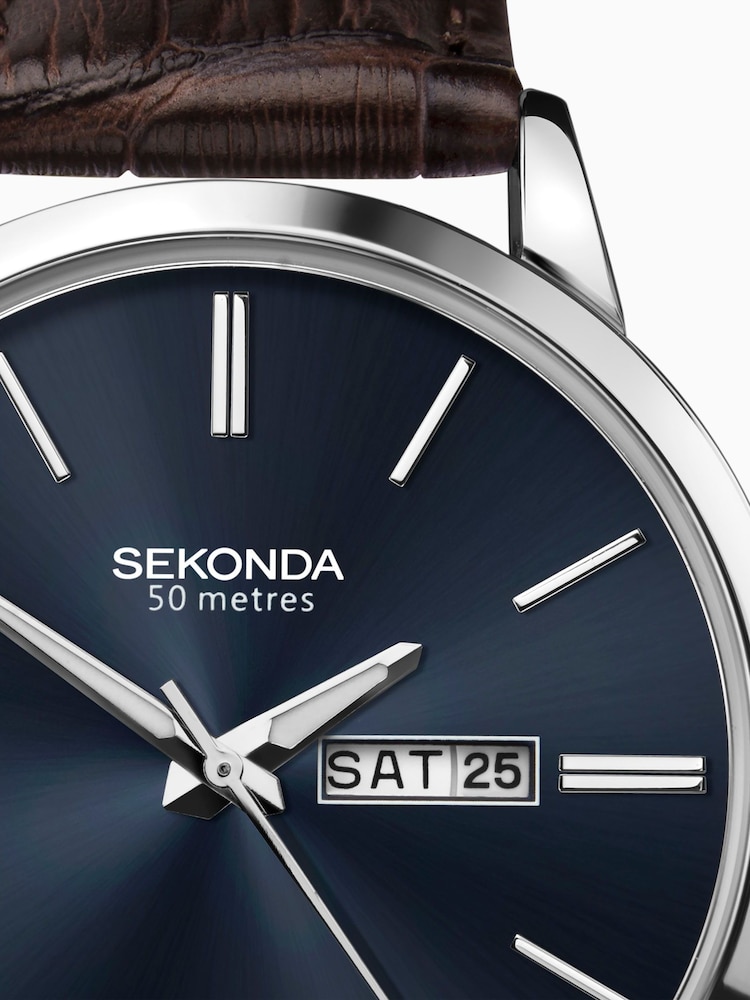 Sekonda Brown Watch - Image 5 of 5