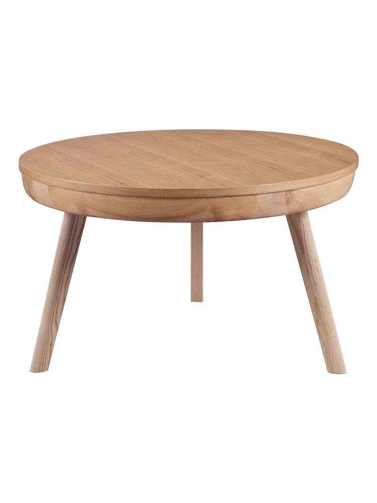 Jual Oak San Francisco Round Coffee Table - Image 2 of 3
