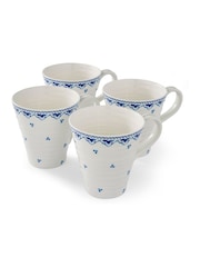 Sophie Conran Set of 4 White Mugs - Image 2 of 6