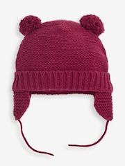 JoJo Maman Bébé Berry Cosy Pom Pom Hat - Image 1 of 1