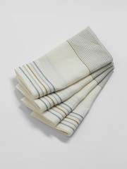 Secret Linen Store Cream Sophie Stripe Napkin - Image 3 of 3