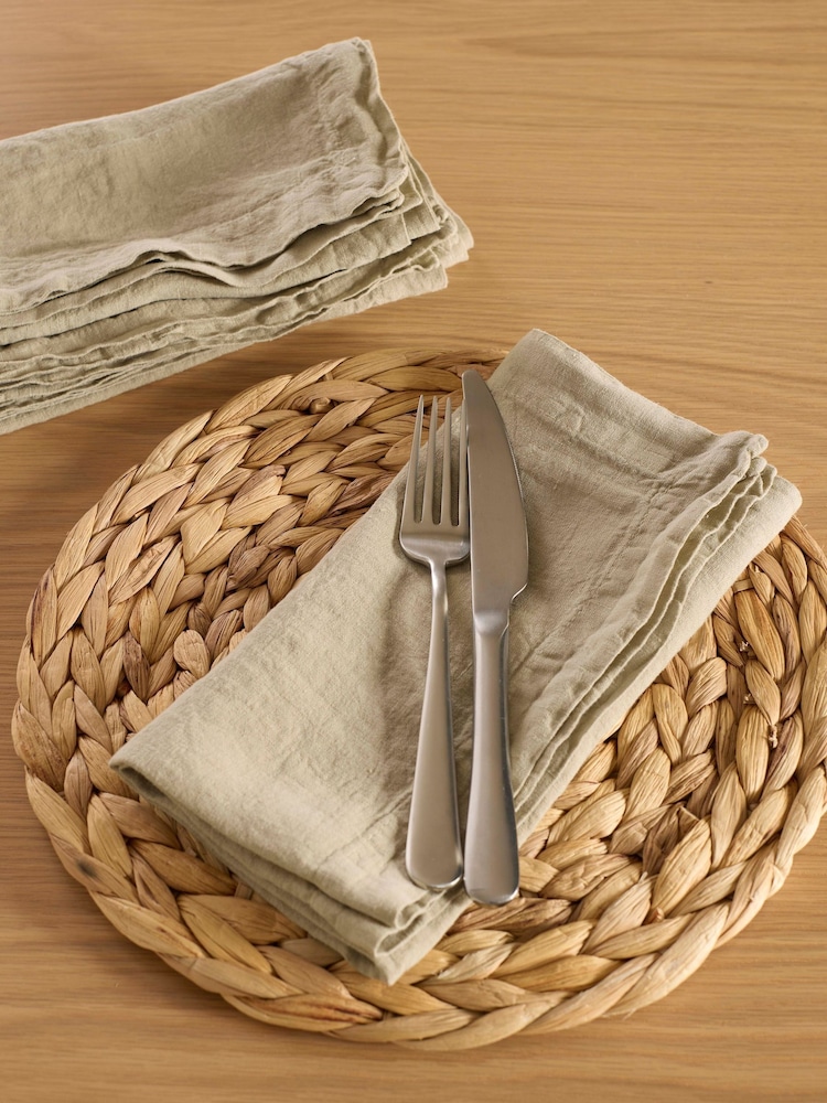 Secret Linen Store Green Napkin - Image 1 of 3 Secret Linen Store Green Napkin - Image 1 of 3