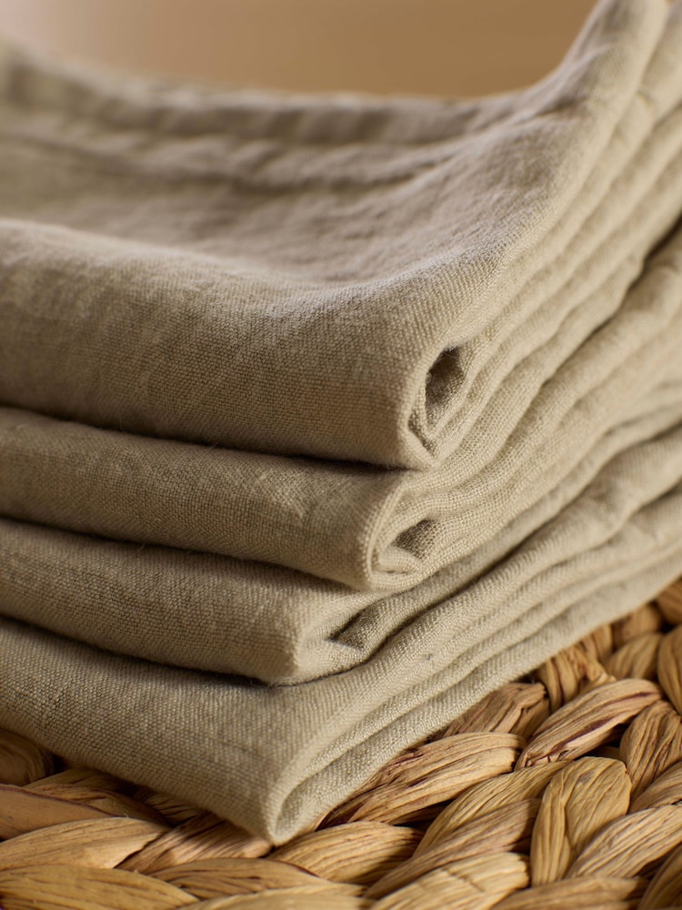 Secret Linen Store Green Napkin - Image 2 of 3 Secret Linen Store Green Napkin - Image 2 of 3