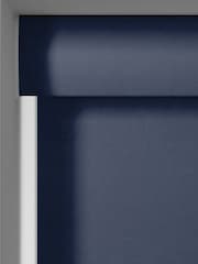 Navy Blue Hollis Made to Measure Roller Blind - Image 4 of 6