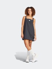 adidas Black Sportswear City Escape Summer Dress - Image 1 of 6