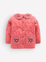 Boden Pink Quilted Cord Jacket - Image 1 of 3