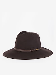 Barbour® Brown Tack Fedora - Image 1 of 3