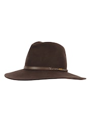 Barbour® Brown Tack Fedora - Image 2 of 3