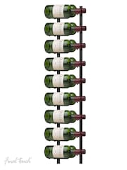 Jeray Black Final Touch 18 Bottle Wall Mounted Wine Rack - Image 3 of 3