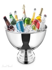 Jeray Clear Final Touch Stainless Steel Beverage Bin - Image 1 of 3
