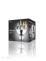 Jeray Clear Final Touch Stainless Steel Beverage Bin - Image 3 of 3
