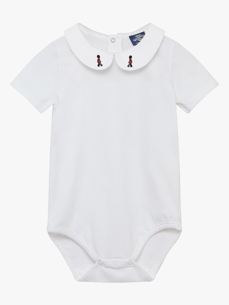 Trotters London Little White Milo Guardsman Body - Image 1 of 2