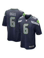 Nike Blue NFL Seattle Seahawks Home Game Jersey - Quandre Diggs - Image 1 of 3