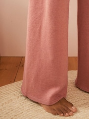Laura Ashley Pink Wide Leg Lounge Co-ord Trousers - Image 3 of 7