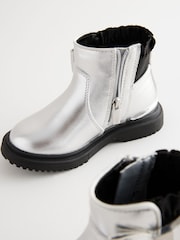Baker by Ted Baker Girls Chelsea Boots with Bow - Image 6 of 9