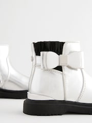 Baker by Ted Baker Girls Chelsea Boots with Bow - Image 8 of 9