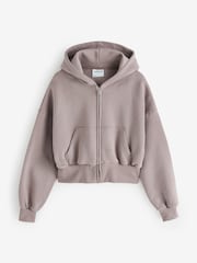 Natur - Cotton On Oversized Zip Through Hoodie - Bild 1 von 1