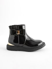 Baker by Ted Baker Girls Chelsea Boots with Bow - Image 2 of 6