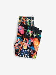 Manette de jeu Noir/Rose - Lot de 2 pyjamas à manches longues (3-16ans) - Image 5 de 7