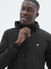 Noir - Veste Lyle & Scott légère à capuche - Image 4 de 5