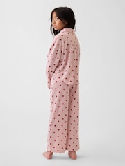 Gap Pink Apple Print Pyjamas Set (5-13yrs) - Image 2 of 4