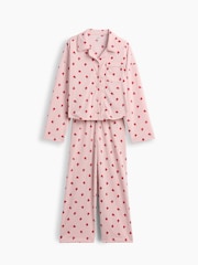 Gap Pink Apple Print Pyjamas Set (5-13yrs) - Image 3 of 4