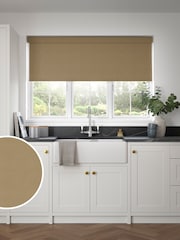 Wheat Natural Glow Made to Measure Blackout Roller Blind - Image 1 of 6
