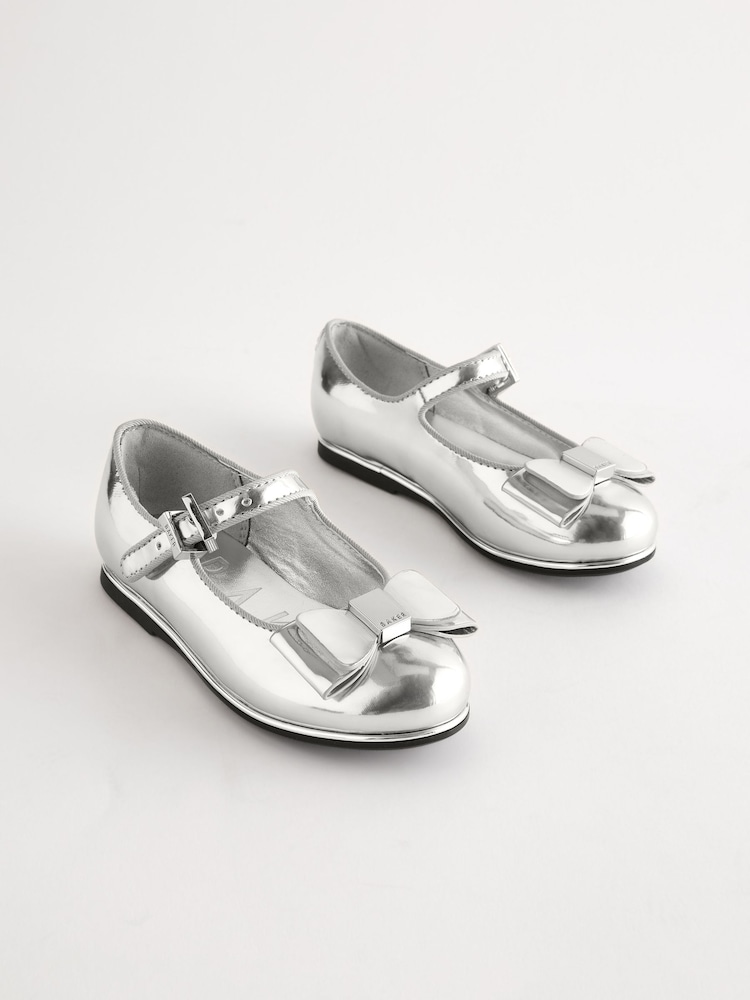 Baker by Ted Baker Girls Mary Jane Bow Occasion Shoes - Image 1 of 6