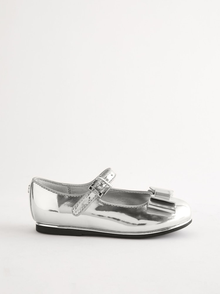 Baker by Ted Baker Girls Mary Jane Bow Occasion Shoes - Image 2 of 6