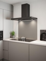 Splashback Grey Kitchen Splashback Matt 900x750x6mm - Image 2 of 6