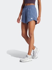 adidas Blue Aeroready Made For Training Minimal 2-In-1 Shorts - Image 1 of 6