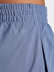 adidas Blue Aeroready Made For Training Minimal 2-In-1 Shorts - Image 4 of 6