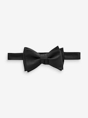 Black Signature Self Tie Silk Bow Tie - Image 1 of 6