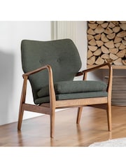 Gallery Home Green Jerry Armchair - Image 1 of 9