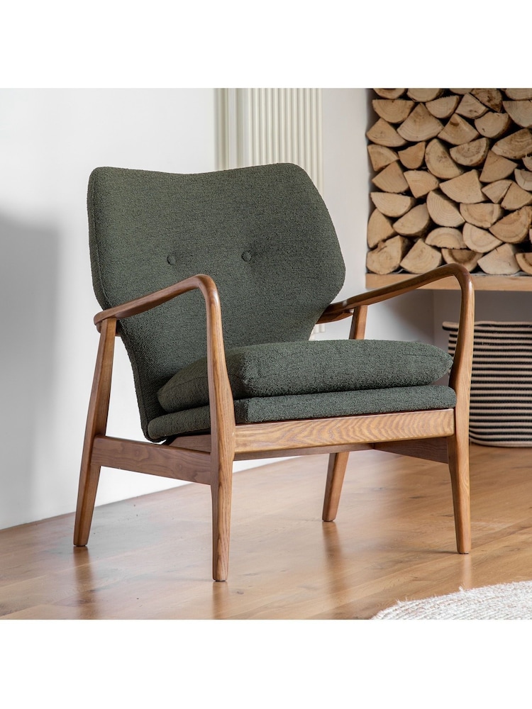 Gallery Home Green Jerry Armchair - Image 1 of 9