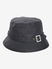 Barbour® Black Kelso Wax Belted Hat - Image 1 of 1