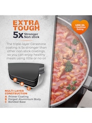 Tower Grey Forged Multi Pan With Cerastone Coating - Image 2 of 5