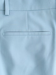 Light Blue Regular Fit Motionflex Stretch Suit Trousers - Image 9 of 9