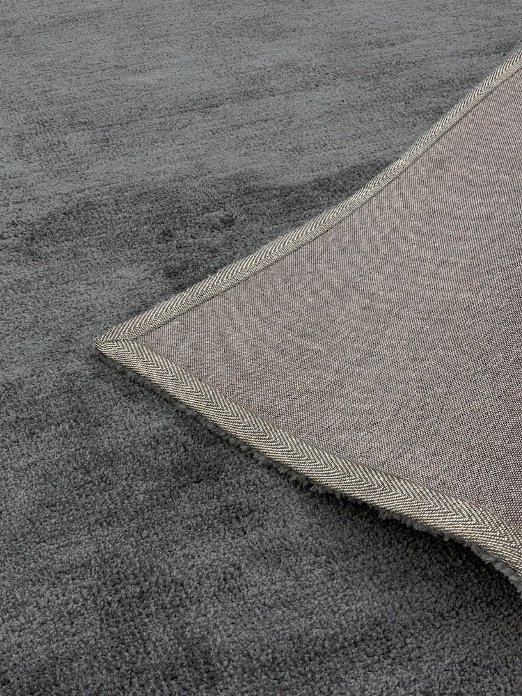 Asiatic Rugs Grey Milo Soft Touch Lustre Rug - Image 5 of 5 Asiatic Rugs Grey Milo Soft Touch Lustre Rug - Image 5 of 5