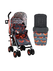 Cosatto Charcoal Mister Fox Cosatto Supa 3 Stroller Old Macdonald - Image 1 of 4