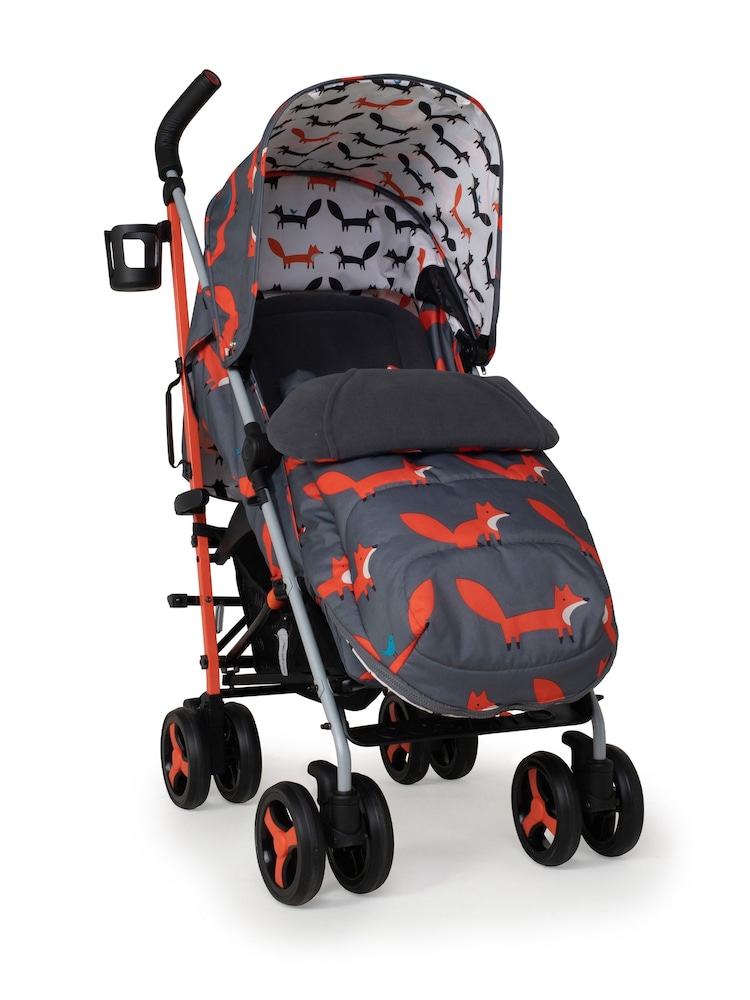 Cosatto Charcoal Mister Fox Cosatto Supa 3 Stroller Old Macdonald - Image 2 of 4