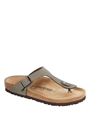 Песочный - Сандалии Birkenstock Gizeh Birko Flor - Image 1 of 3