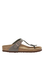 Песочный - Сандалии Birkenstock Gizeh Birko Flor - Image 2 of 3