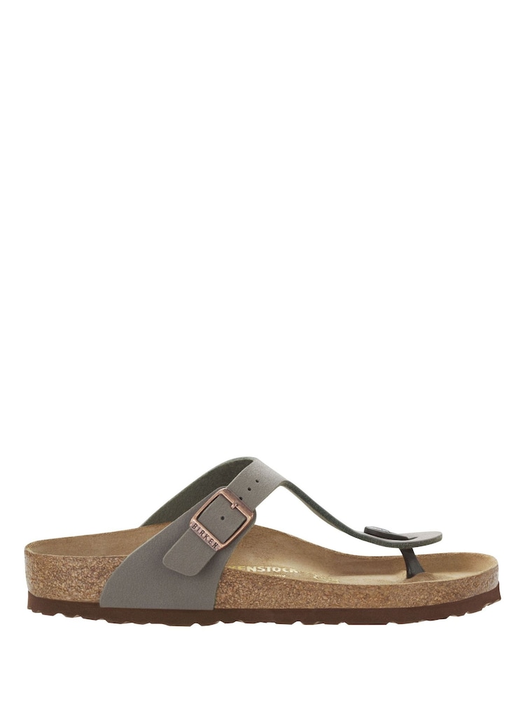 Песочный - Сандалии Birkenstock Gizeh Birko Flor - Image 2 of 3