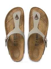 Песочный - Сандалии Birkenstock Gizeh Birko Flor - Image 3 of 3