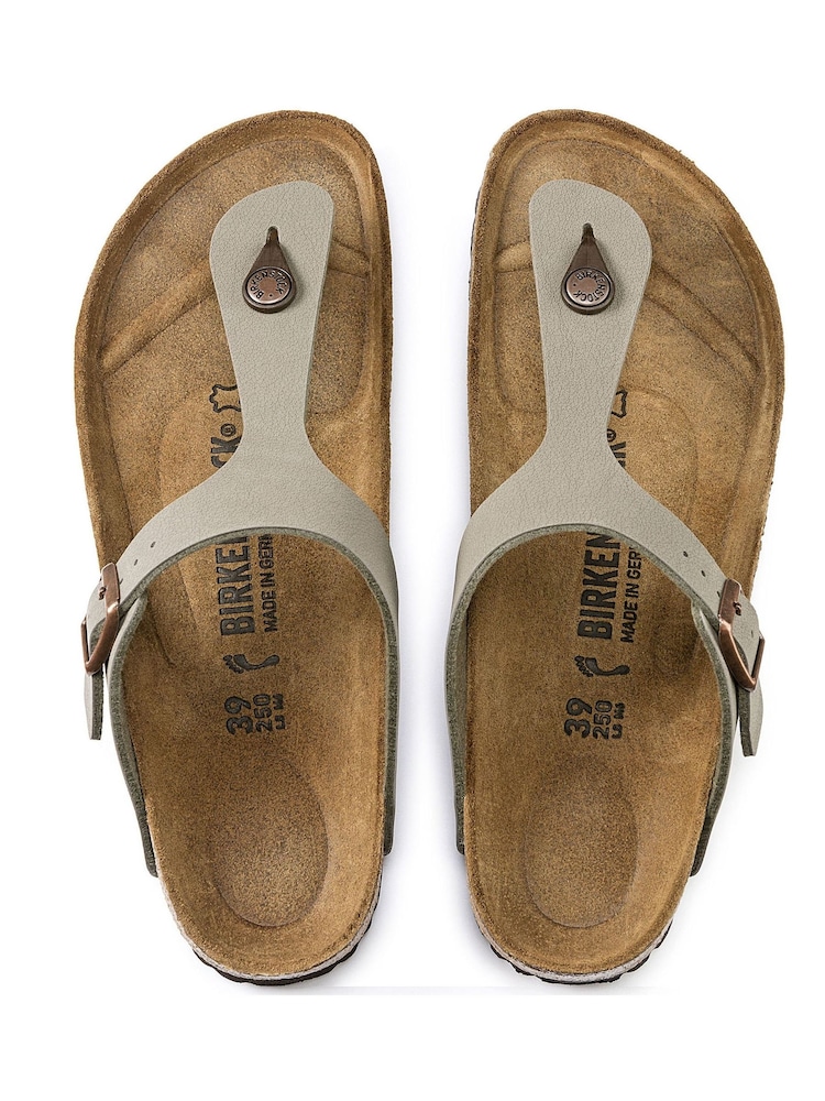 Песочный - Сандалии Birkenstock Gizeh Birko Flor - Image 3 of 3