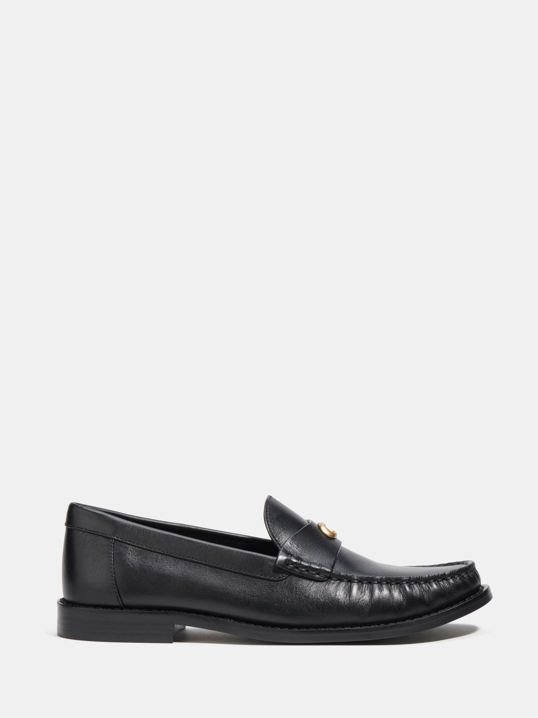 Next ladies black loafers outlet